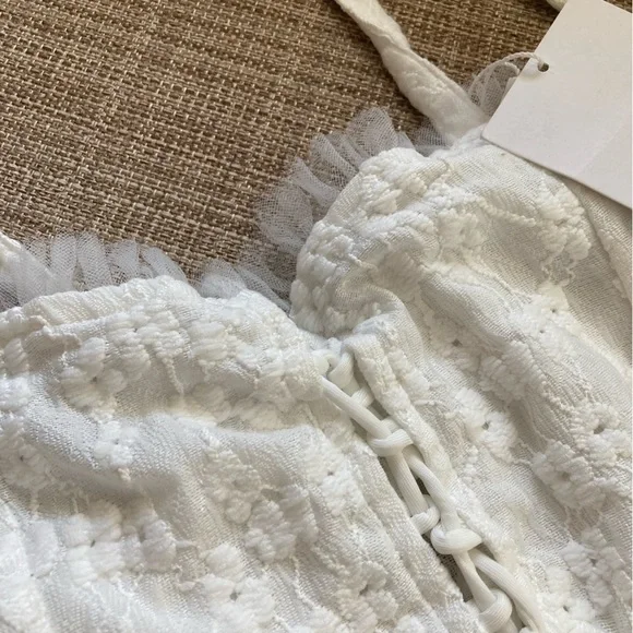 [ ₹800 ] Zara Dainty White Top - Picture 5 of 5